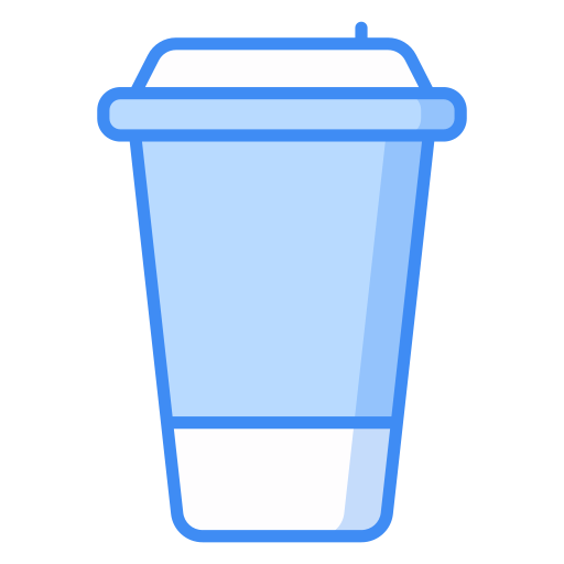 Coffee cup Generic Blue icon