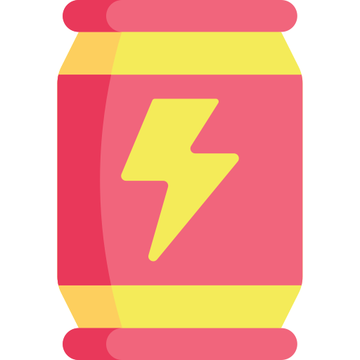 Energy drink Kawaii Flat icon