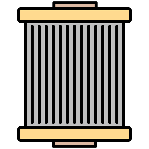 Air filter Generic Outline Color icon