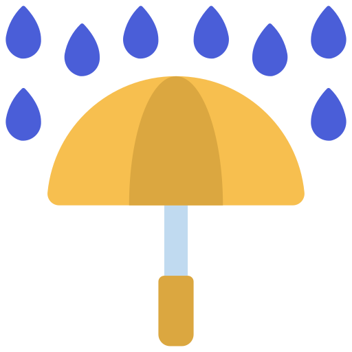 paraguas Juicy Fish Flat icono