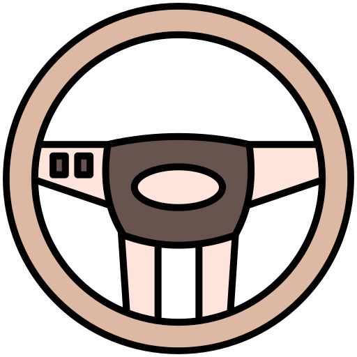 lenkrad Generic Outline Color icon