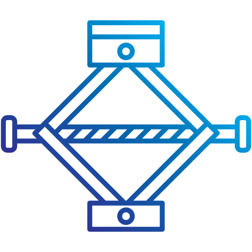 Car jack Generic Gradient icon