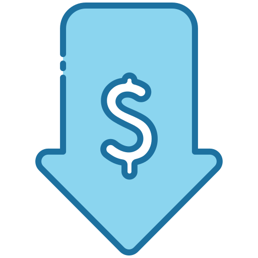 dólar Generic Blue icono