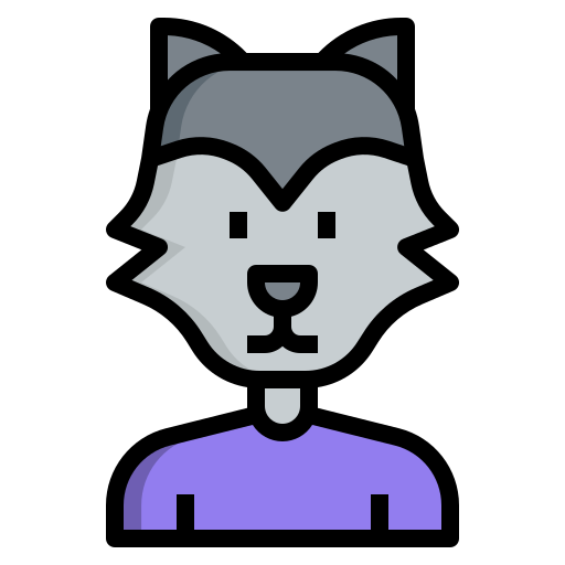 weerwolf Generic Outline Color icoon
