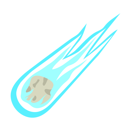 Comet Generic Flat icon