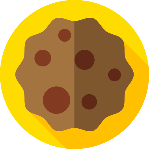 biscotto Flat Circular Flat icona