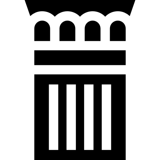 koryncki filar Basic Straight Filled ikona