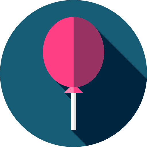 ballon Flat Circular Flat icon