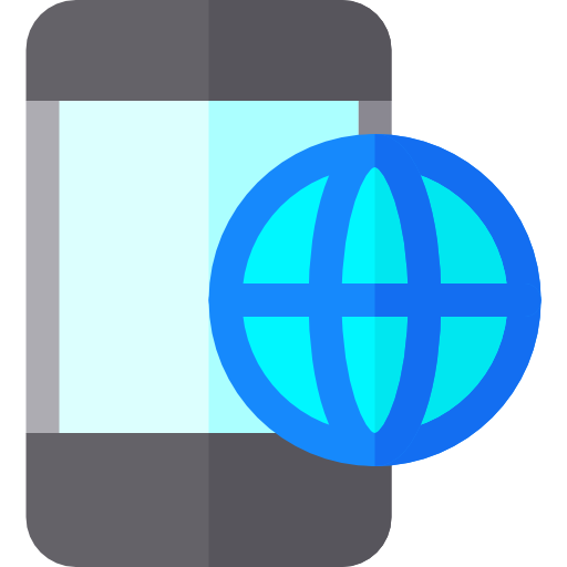 Smartphone Basic Rounded Flat icon