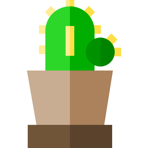 kaktus Basic Straight Flat icon