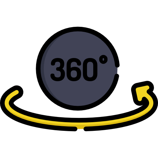 360度 Special Lineal color icon