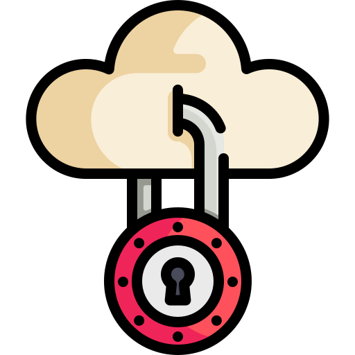 Cloud computing Special Lineal color icon