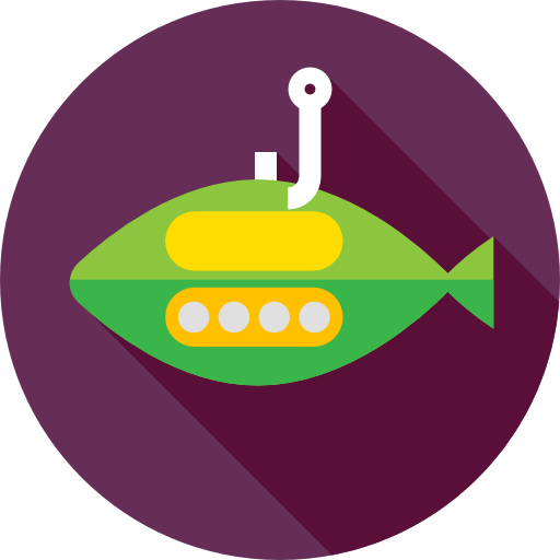 pescar Flat Circular Flat icono