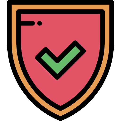 Shield Detailed Rounded Lineal color icon