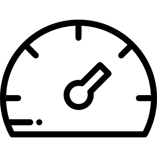 velocímetro Detailed Rounded Lineal icono