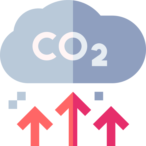co2-emission Basic Straight Flat icon