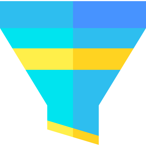 Funnel Basic Straight Flat icon