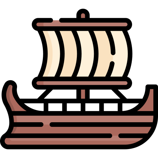 trireme Special Lineal color icon
