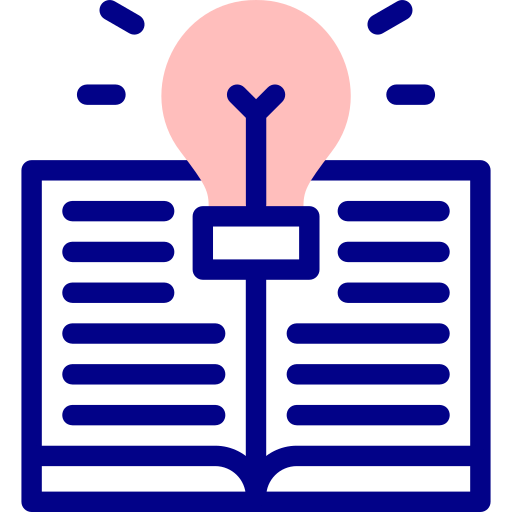 Open book Detailed Mixed Lineal color icon