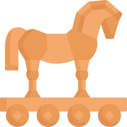 cheval de troie Special Flat Icône