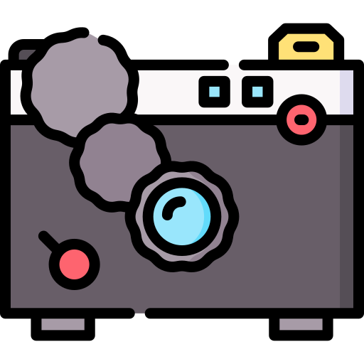 kamera Special Lineal color ikona