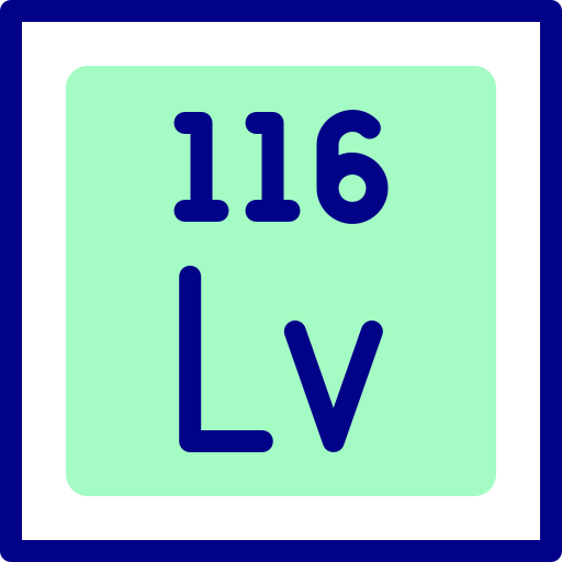 livermorium Detailed Mixed Lineal color ikona