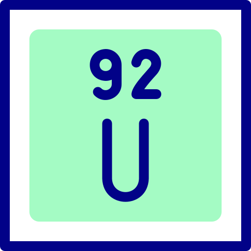 uran Detailed Mixed Lineal color ikona