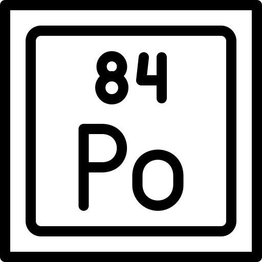 polonium Detailed Mixed Lineal Icône