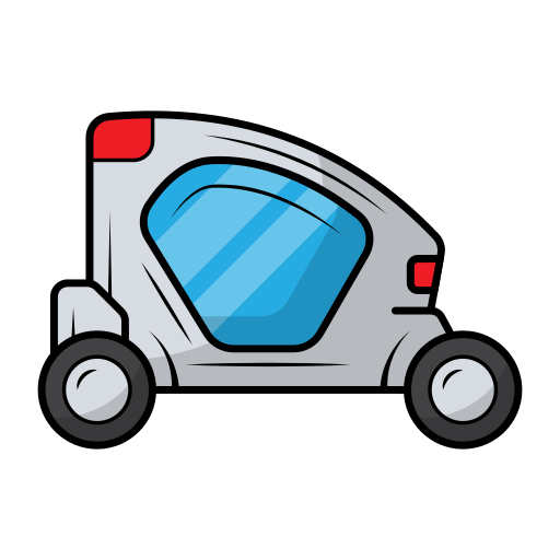 Hover transport Generic Thin Outline Color icon