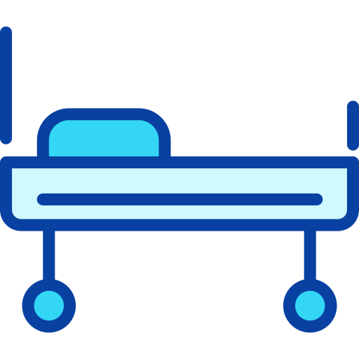 krankenhausbett Generic Blue icon