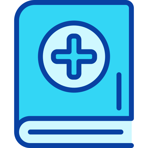 의학서적 Generic Blue icon