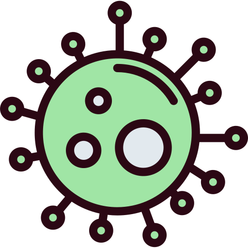 virus Generic Outline Color icon