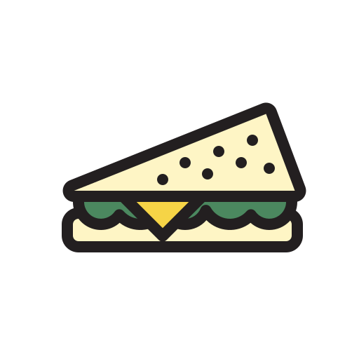 Бутерброд Generic Outline Color иконка