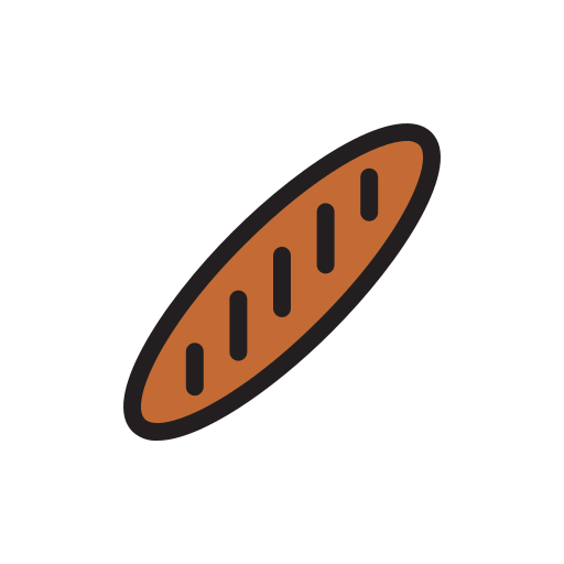 stangenbrot Generic Outline Color icon