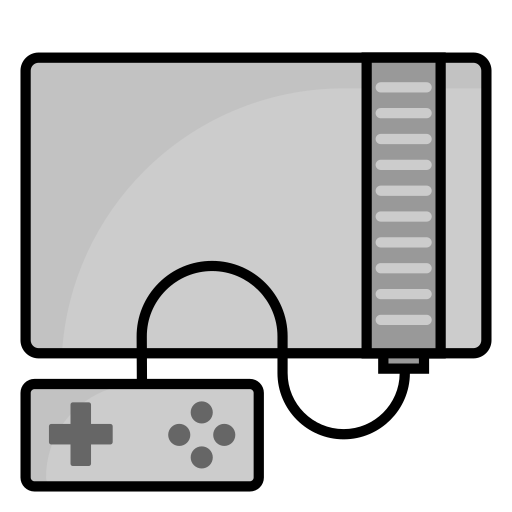 레트로 게임 Generic Outline Color icon