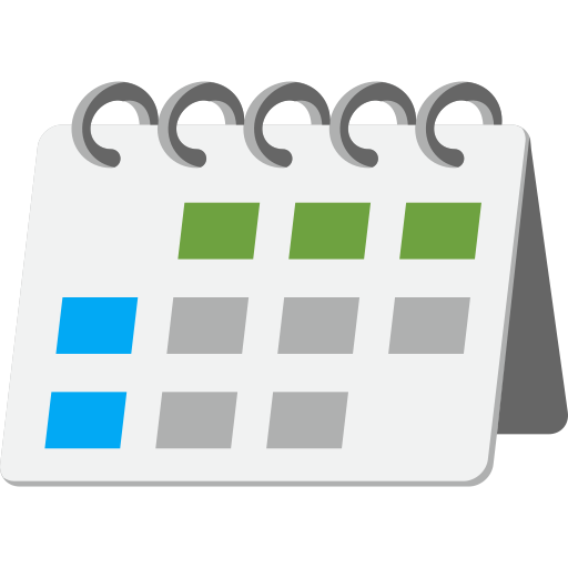 desktop-kalender Generic Flat icon