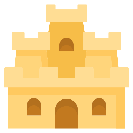 Sand castle Generic Flat icon
