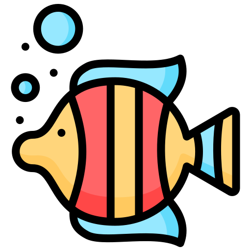 peixe-palhaço Generic Outline Color Ícone