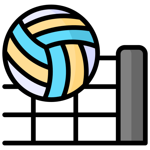 volley Generic Outline Color icona