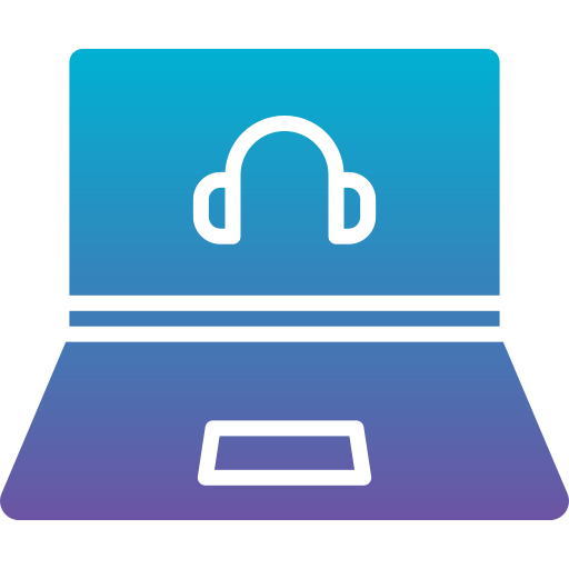 auricular Generic Flat Gradient icono