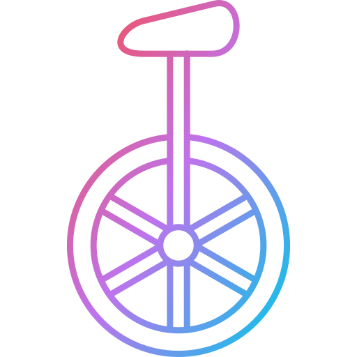 monocykl Generic Gradient ikona