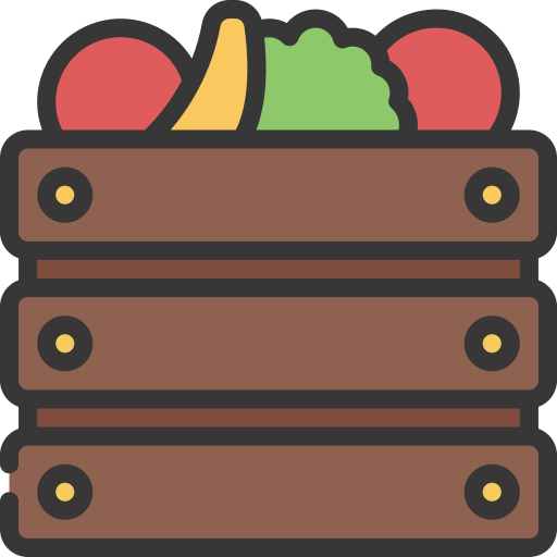 caja de frutas Juicy Fish Soft-fill icono