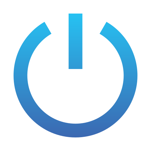 Power button Generic Gradient icon