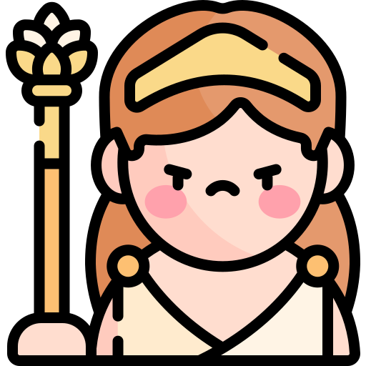 Hera Kawaii Lineal color icon