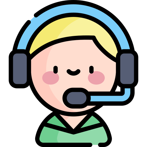 Call center agent Kawaii Lineal color icon