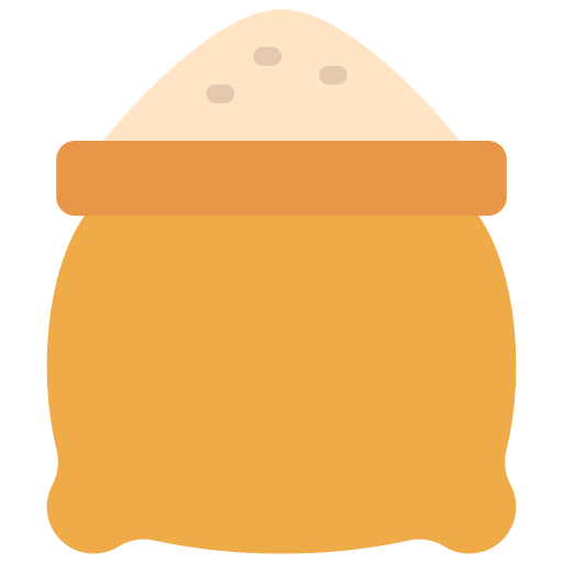 sacco di grano Juicy Fish Flat icona