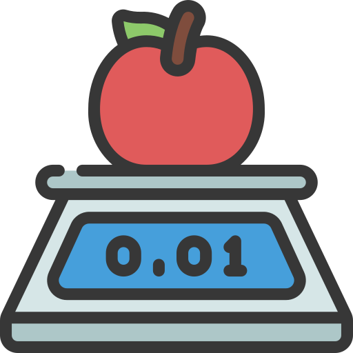 Weigh scale Juicy Fish Soft-fill icon