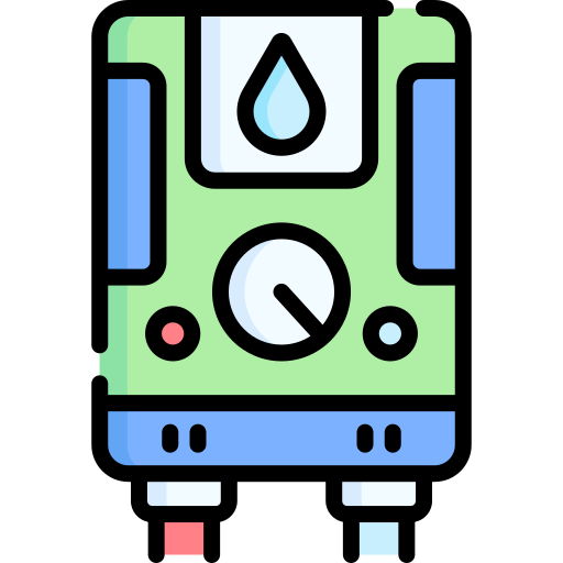 calentador de agua Special Lineal color icono