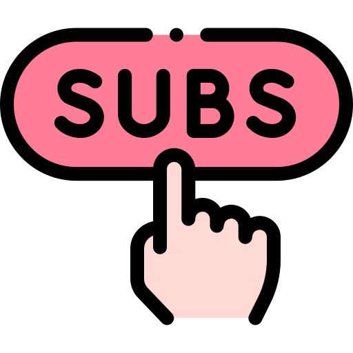 Subscribe Detailed Rounded Lineal color icon