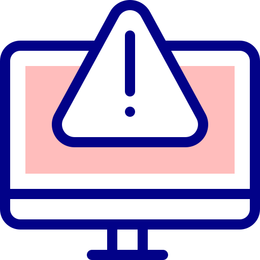 エラー Detailed Mixed Lineal color icon